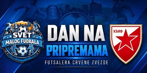 Свет малог фудбала - дан на припремама Црвене звезде